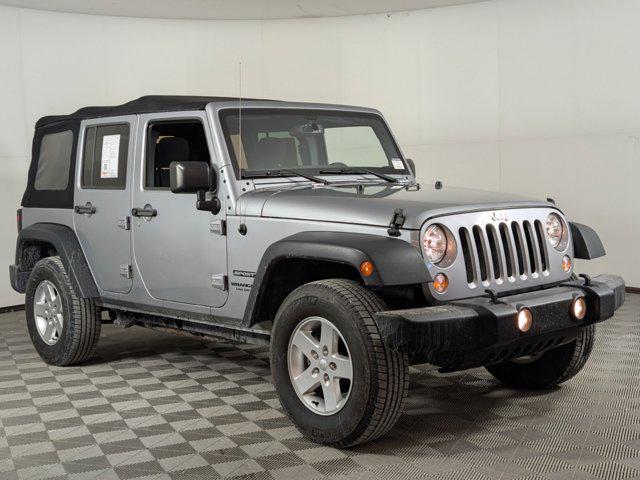 used 2016 Jeep Wrangler Unlimited car, priced at $14,998