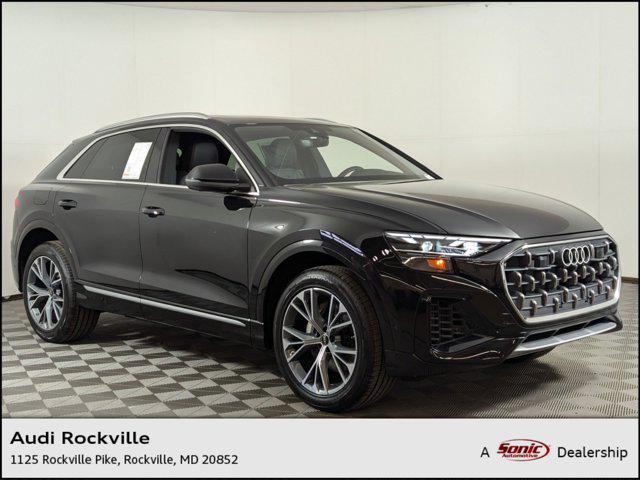 new 2025 Audi Q8 car, priced at $73,971