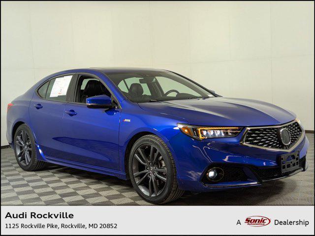 used 2020 Acura TLX car, priced at $23,999