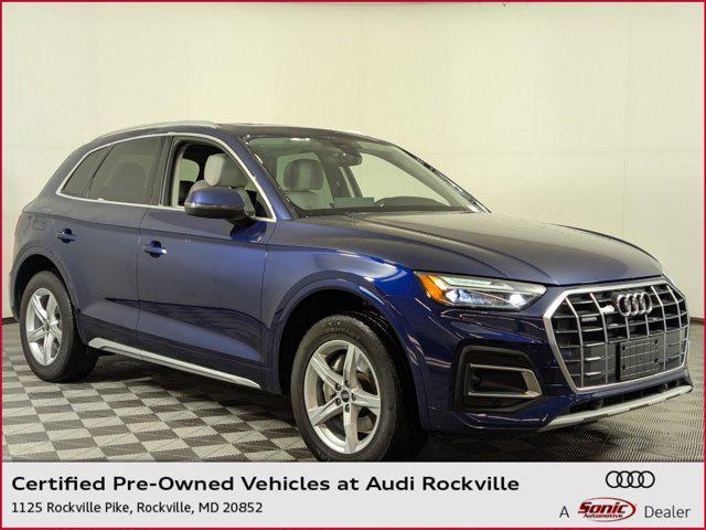 used 2021 Audi Q5 car, priced at $27,999