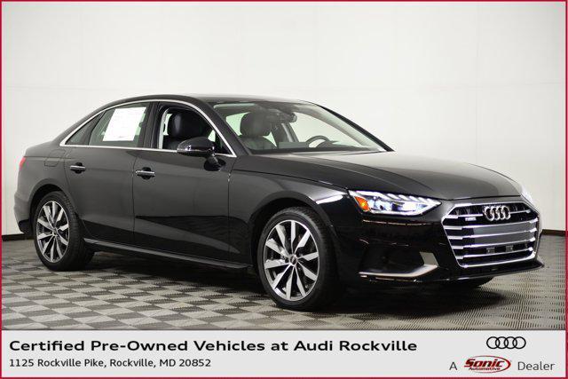 used 2024 Audi A4 car, priced at $36,999
