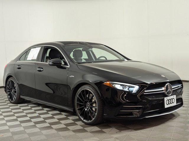 used 2021 Mercedes-Benz AMG A 35 car, priced at $36,999