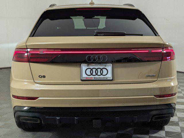 new 2025 Audi Q8 car, priced at $80,393