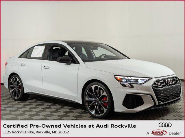 used 2024 Audi S3 car, priced at $42,999