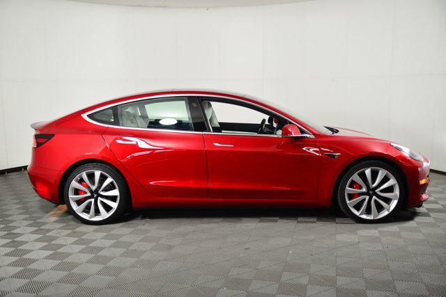 used 2018 Tesla Model 3 car, priced at $23,999
