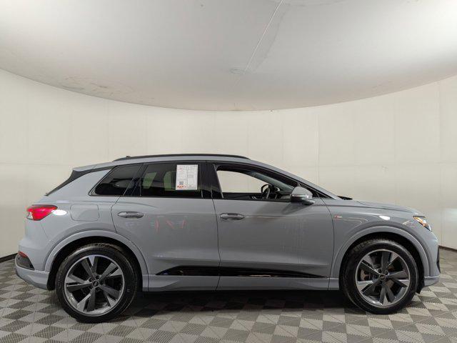 new 2025 Audi Q4 e-tron car, priced at $58,182