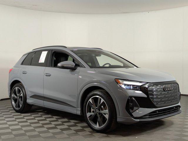 new 2025 Audi Q4 e-tron car, priced at $58,182