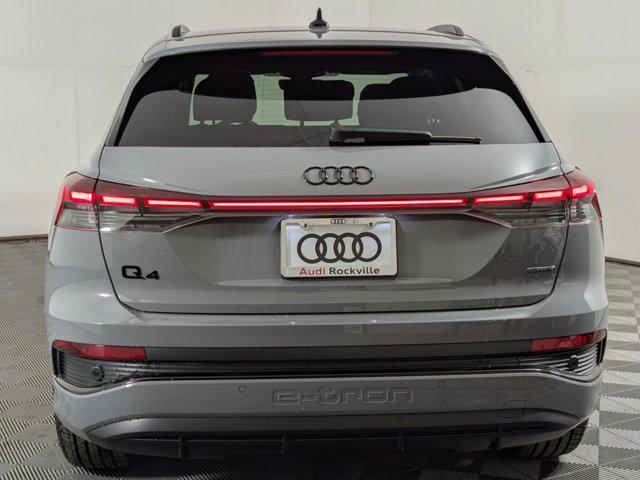 new 2025 Audi Q4 e-tron car, priced at $58,182