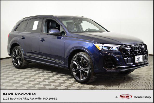 new 2025 Audi Q7 car, priced at $74,381