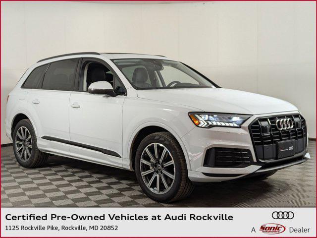 used 2024 Audi Q7 car, priced at $52,998