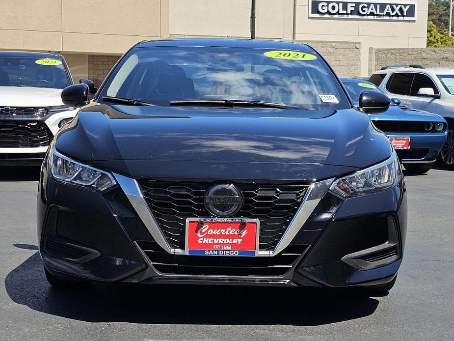 used 2021 Nissan Sentra car, priced at $18,500