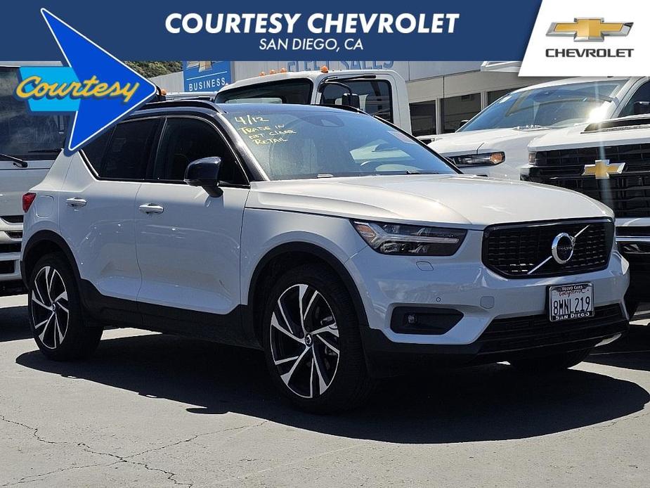 used 2020 Volvo XC40 car, priced at $30,000