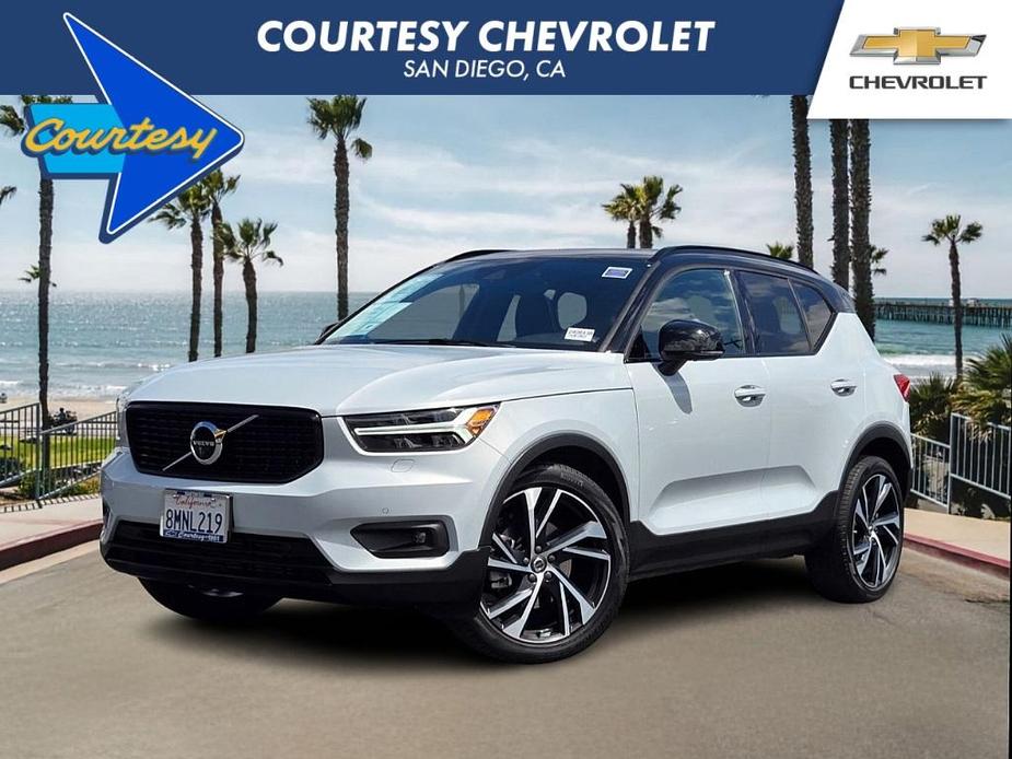 used 2020 Volvo XC40 car, priced at $30,000