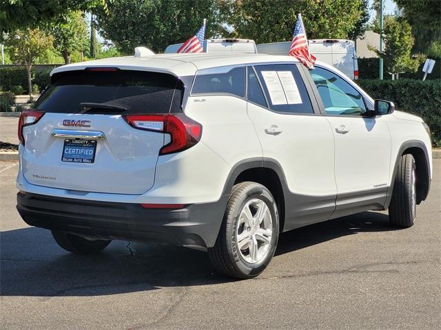 used 2024 GMC Terrain car, priced at $25,163