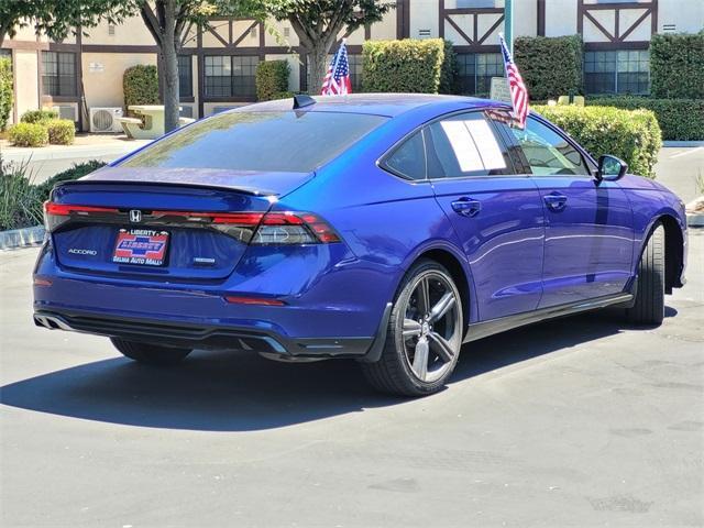 used 2023 Honda Accord Hybrid car, priced at $30,443