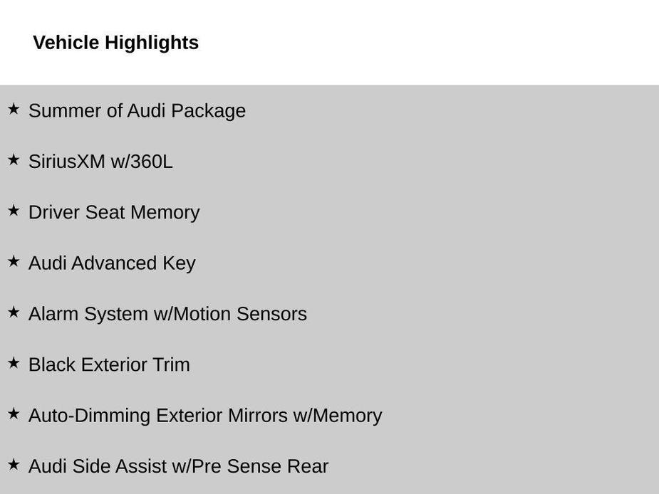 used 2024 Audi A5 Sportback car, priced at $40,676