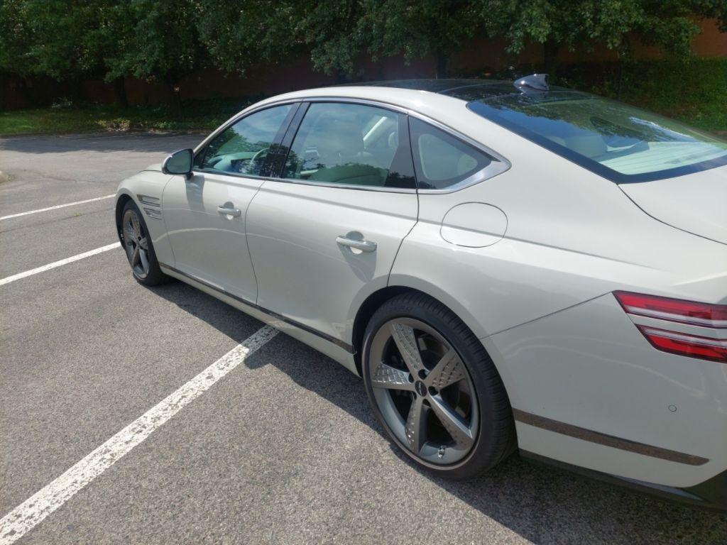 used 2025 Genesis G80 car, priced at $58,792