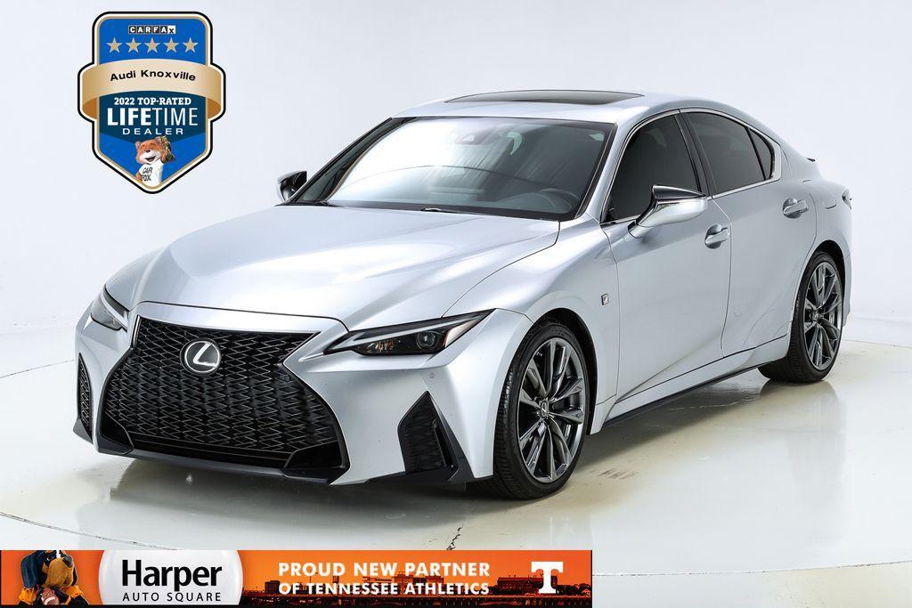 used 2022 Lexus IS 350 car, priced at $38,241