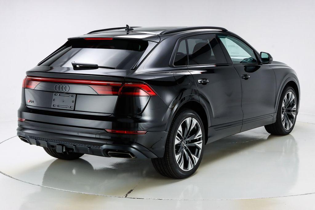 new 2025 Audi Q8 car, priced at $89,365