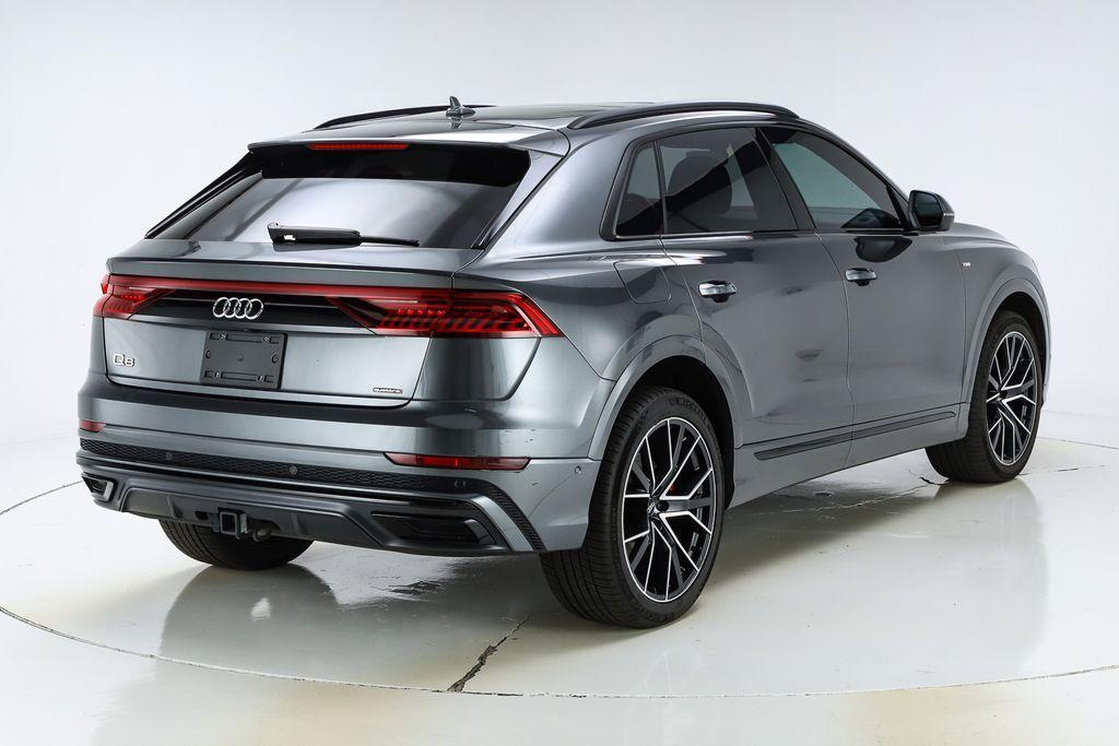 used 2020 Audi Q8 car, priced at $38,899