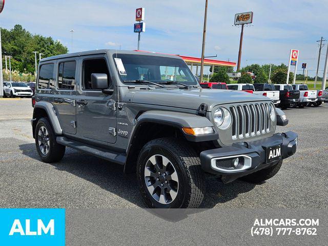 used 2021 Jeep Wrangler Unlimited car, priced at $34,570