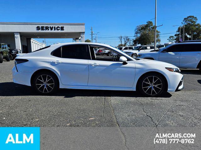 used 2021 Toyota Camry car, priced at $18,420