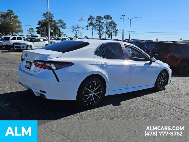 used 2021 Toyota Camry car, priced at $18,420