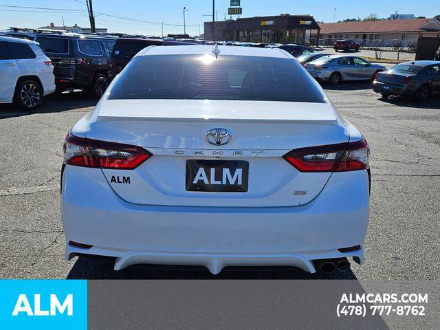 used 2021 Toyota Camry car, priced at $18,420