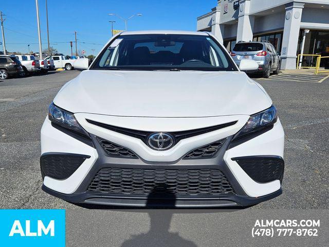 used 2021 Toyota Camry car, priced at $18,420