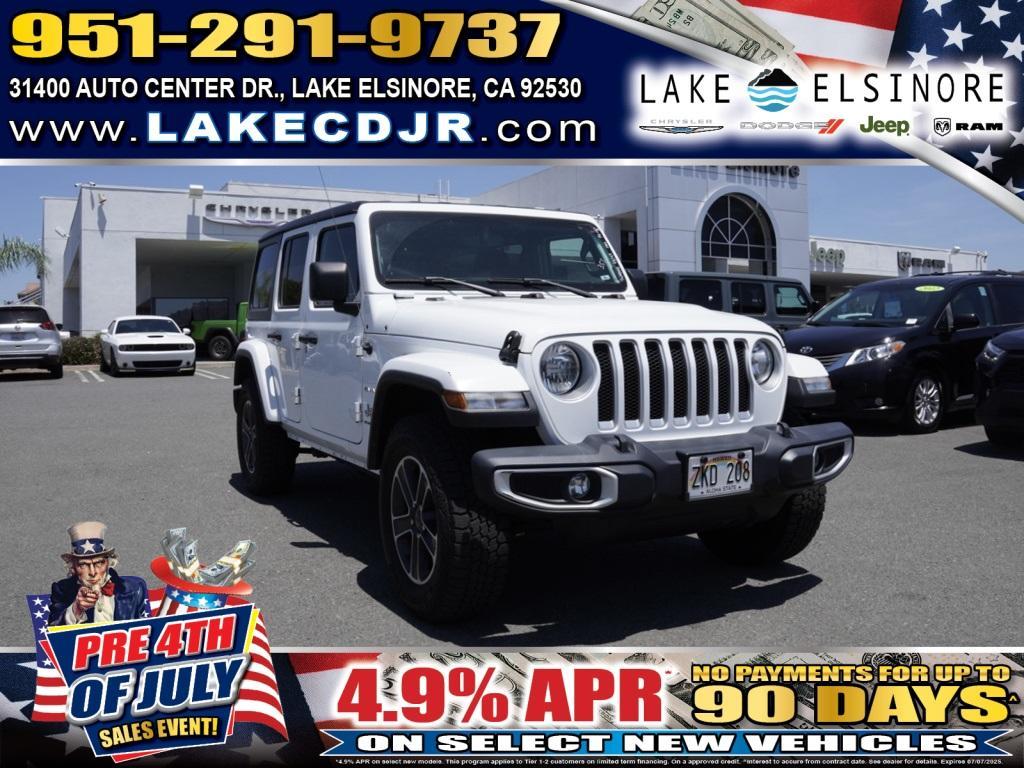 used 2023 Jeep Wrangler car, priced at $33,995