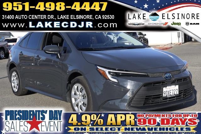 used 2023 Toyota Corolla Hybrid car, priced at $22,305