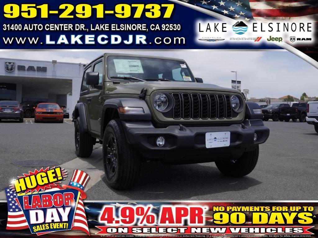new 2025 Jeep Wrangler car, priced at $29,064