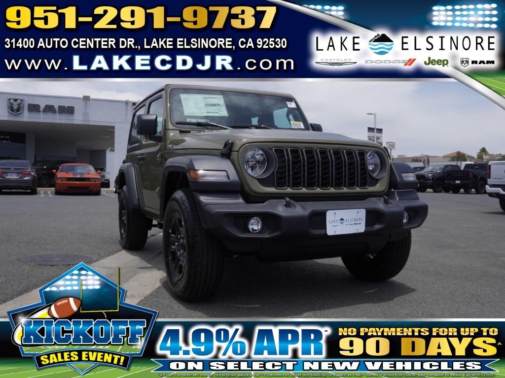 new 2025 Jeep Wrangler car, priced at $37,579