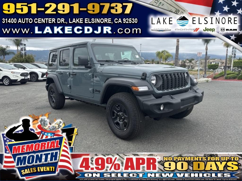 new 2025 Jeep Wrangler car, priced at $35,696