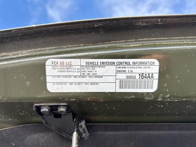 used 2023 Jeep Wrangler car, priced at $27,934