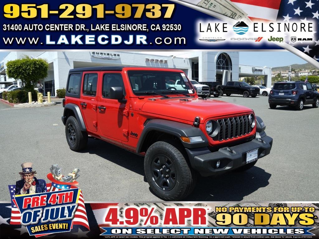 new 2025 Jeep Wrangler car, priced at $34,114