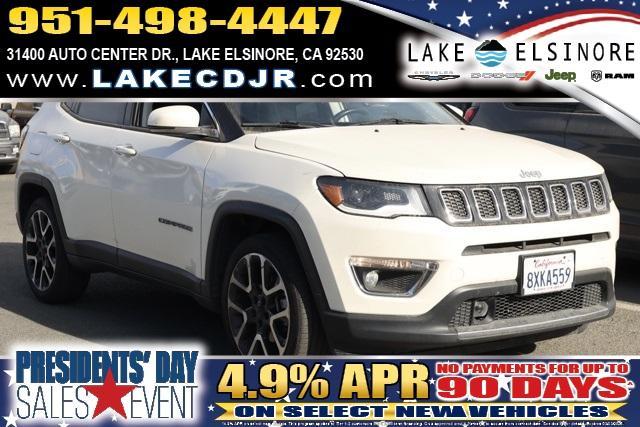 used 2021 Jeep Compass car, priced at $17,195