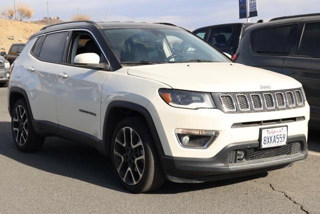 used 2021 Jeep Compass car, priced at $17,195