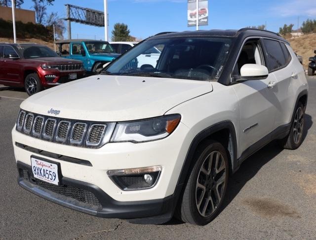 used 2021 Jeep Compass car, priced at $17,195