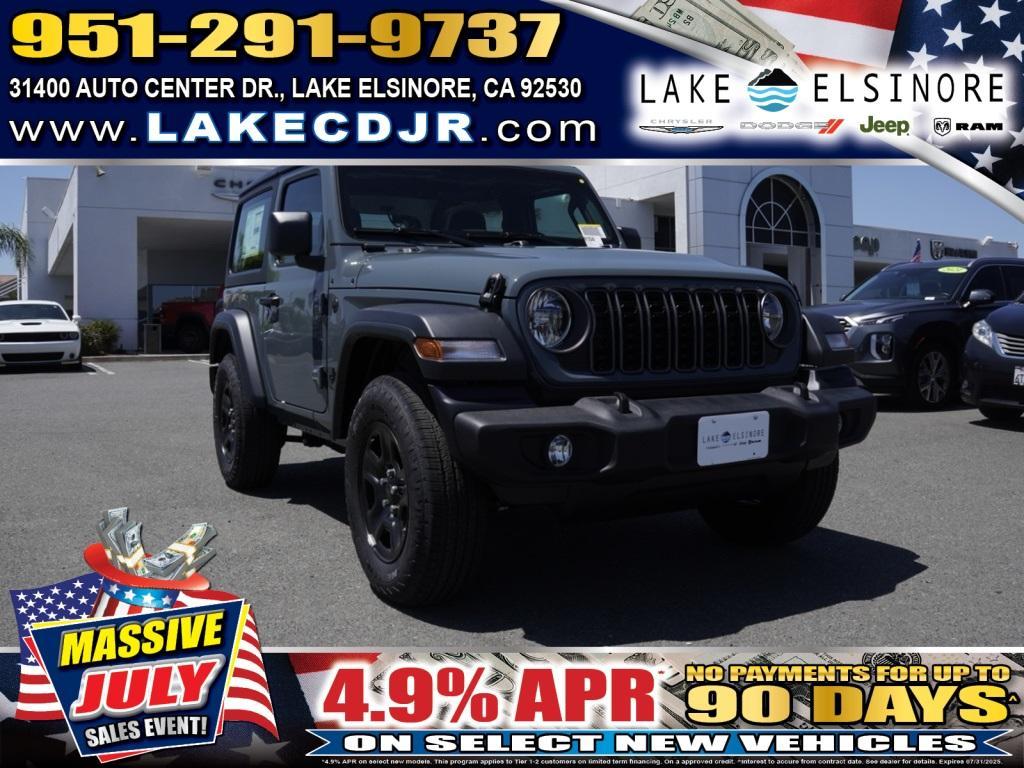 new 2025 Jeep Wrangler car, priced at $34,579