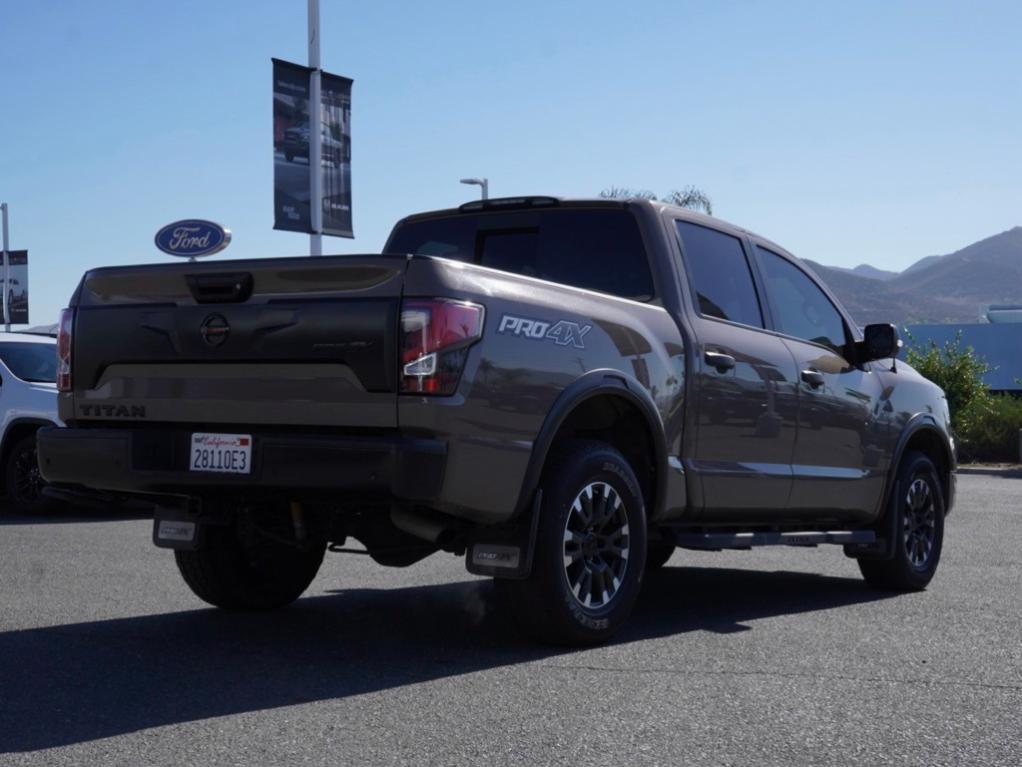 used 2021 Nissan Titan car, priced at $38,440