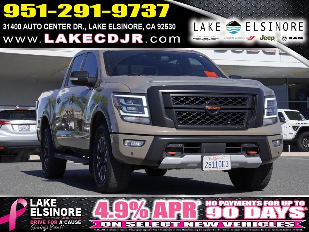 used 2021 Nissan Titan car, priced at $38,440