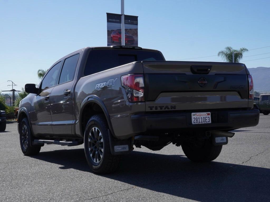 used 2021 Nissan Titan car, priced at $38,440