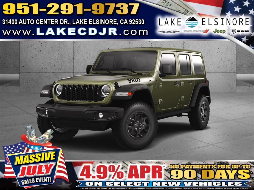 new 2025 Jeep Wrangler car, priced at $50,575