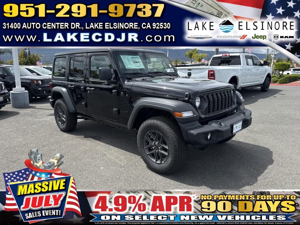 new 2025 Jeep Wrangler car, priced at $33,452