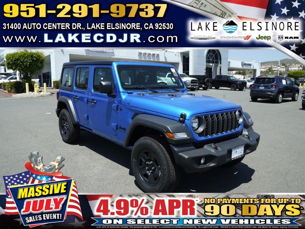 new 2025 Jeep Wrangler car, priced at $31,114