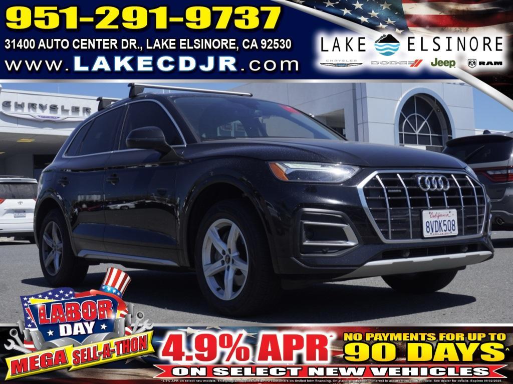 used 2021 Audi Q5 car, priced at $20,020