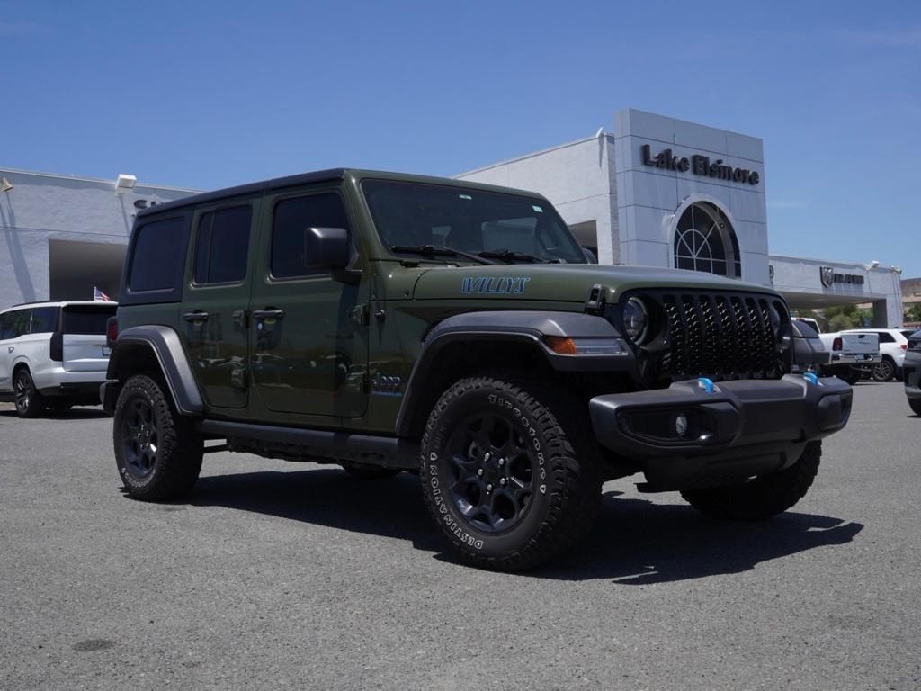 used 2023 Jeep Wrangler 4xe car, priced at $39,242