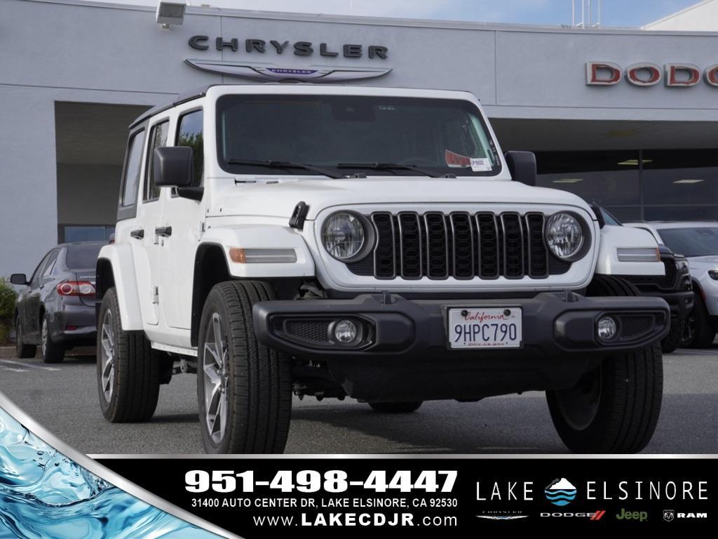 used 2024 Jeep Wrangler 4xe car, priced at $28,788