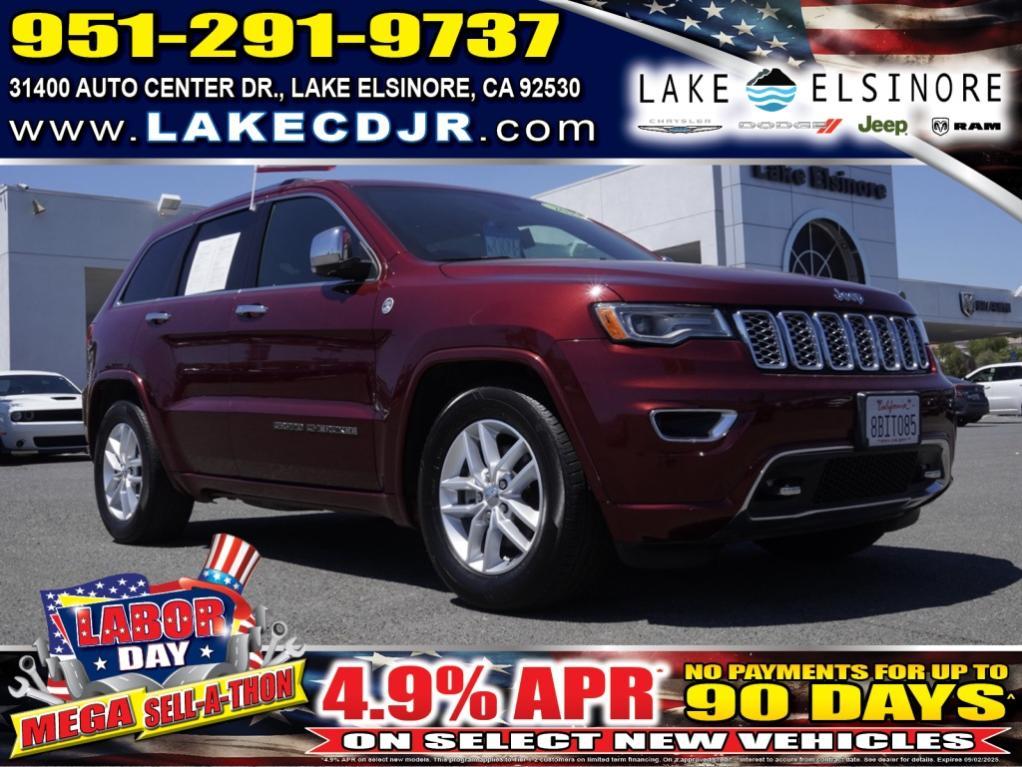used 2017 Jeep Grand Cherokee car, priced at $14,466